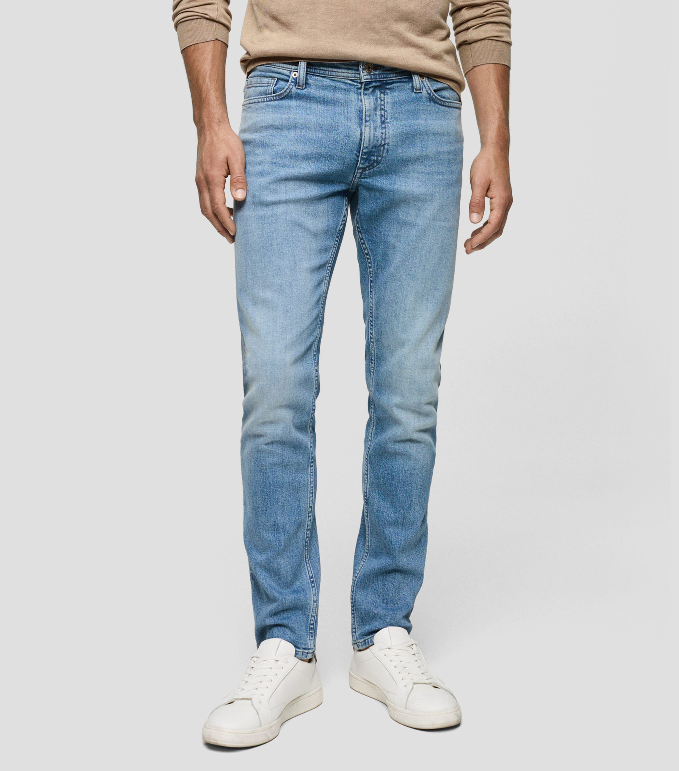 Lot De 2 Jeans Mango Homme - Taille 42, Coupe Regular Straight - Comme Neufs Sans étiquettes
